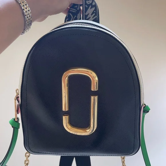 Bags | Authentic Marc Jacobs Leather Backpack | Poshmark display picture 3